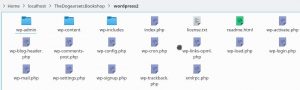 Wordpress files_localhost